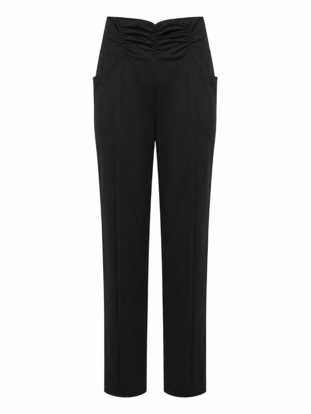 NWT Blogilates Ruched Waist Leggings Sz XS Black High Waisted Side Pockets